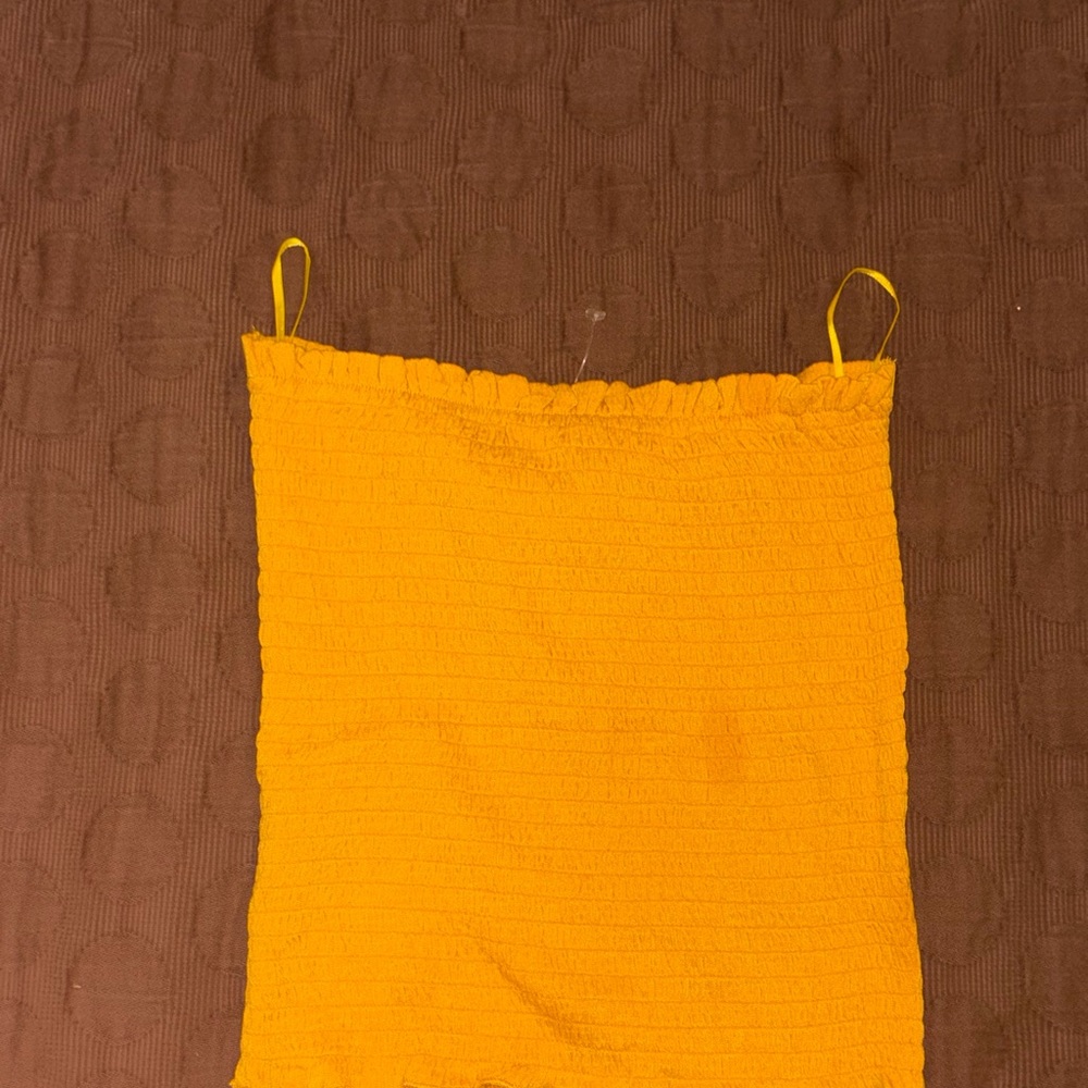 Yellow Tube Top